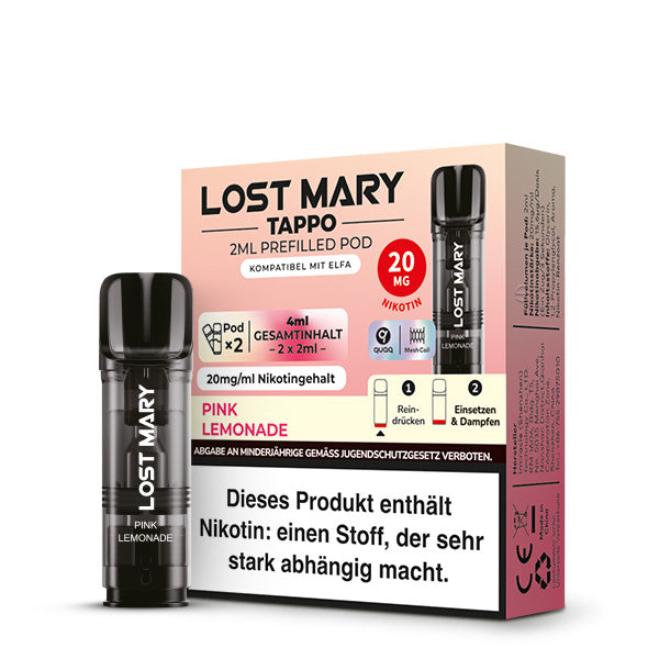 Lost Mary TAPPO Pod | Pink Lemonade 20mg