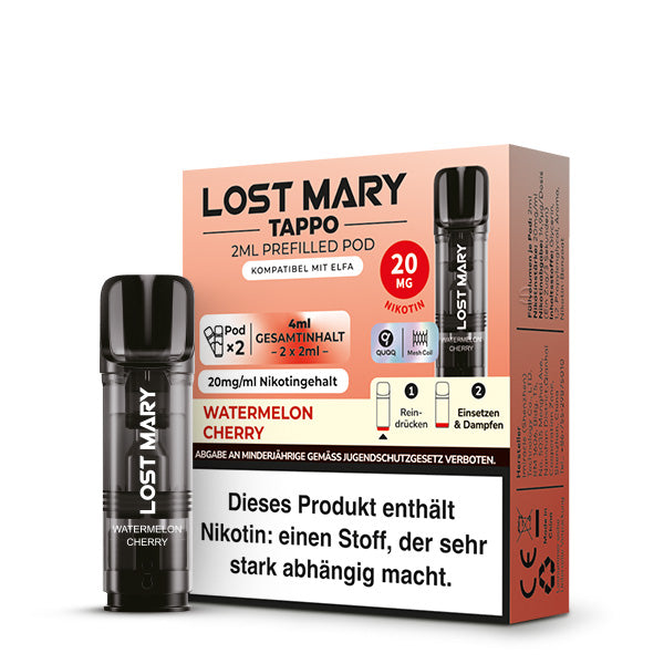 Lost Mary TAPPO Pod | Watermelon Cherry 20mg