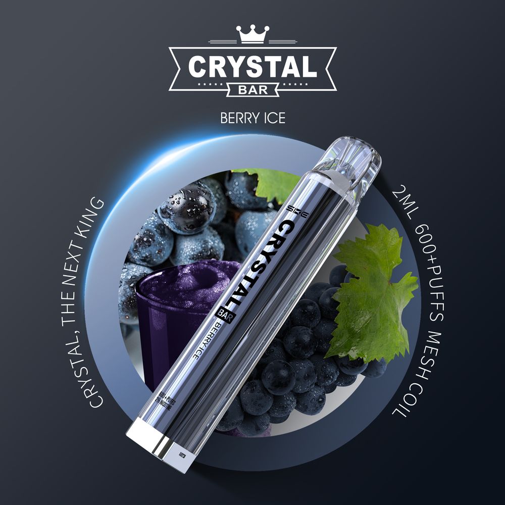 SKE-Crystal Bar 600 | Berry Ice 2%