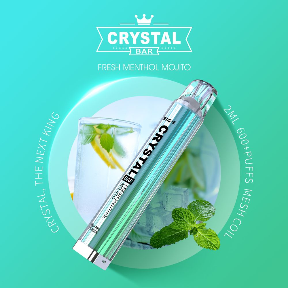 SKE-Crystal Bar 600 | Fresh Menthol Mojito 2%