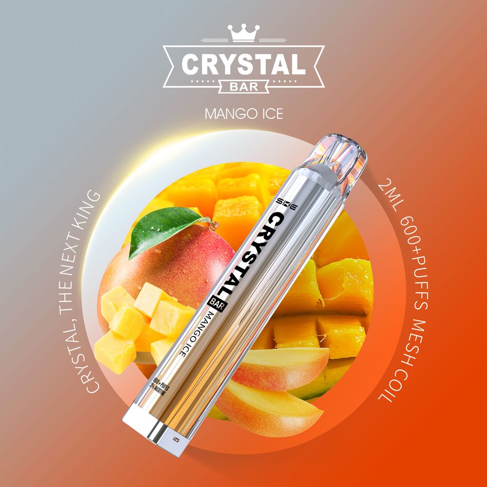 SKE-Crystal Bar 600 | Mango Ice 2%