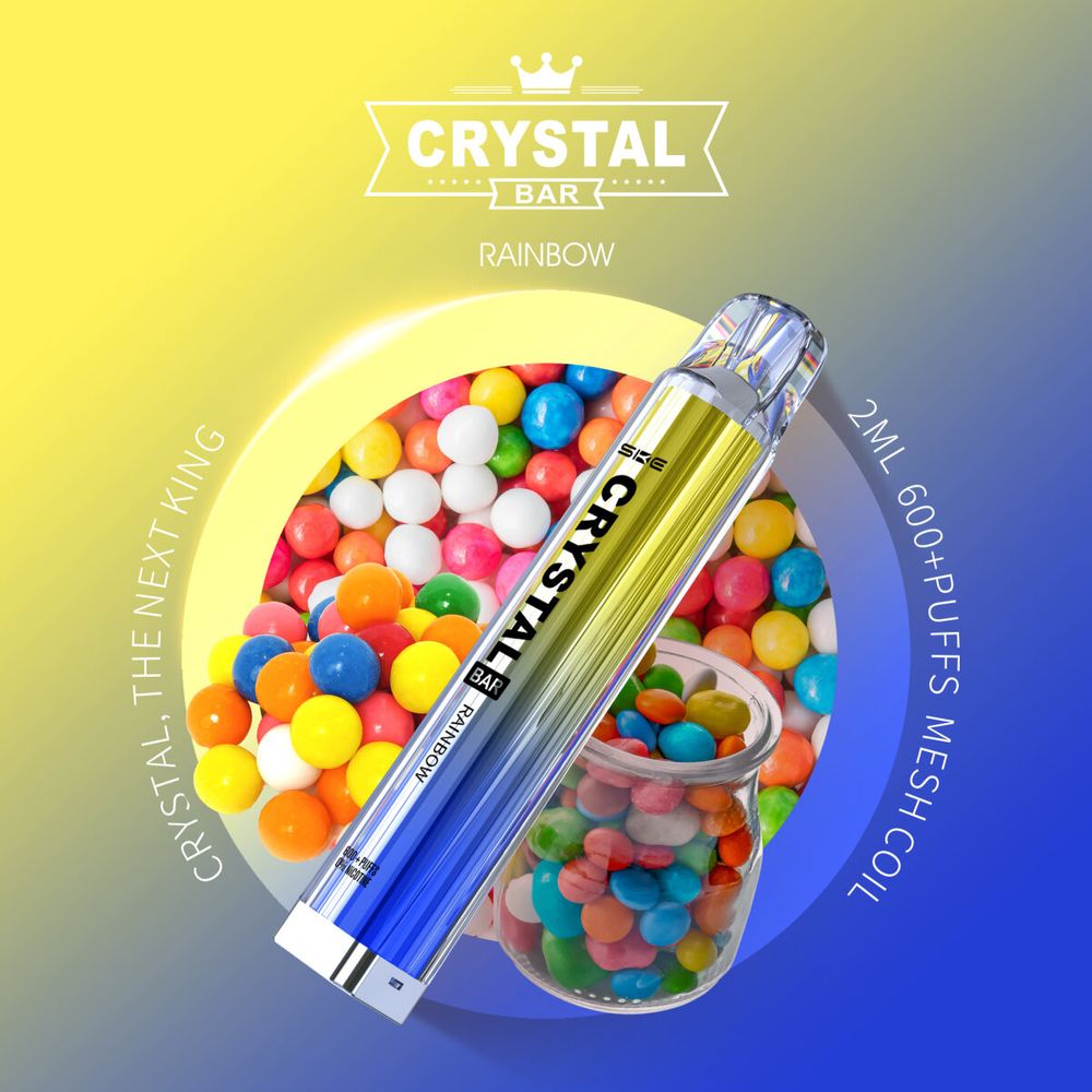 SKE-Crystal Bar 600 | Rainbow 2%