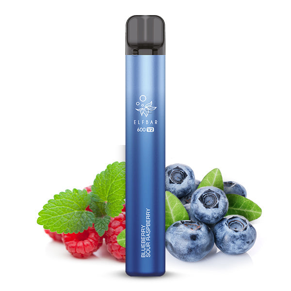 ELFBAR 600 V2-Blueberry Sour Raspberry 2%