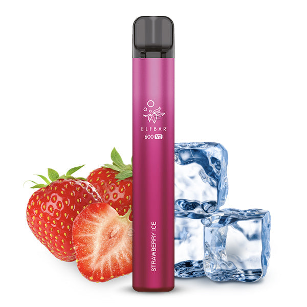 ELFBAR 600 V2-Strawberry Ice 2%