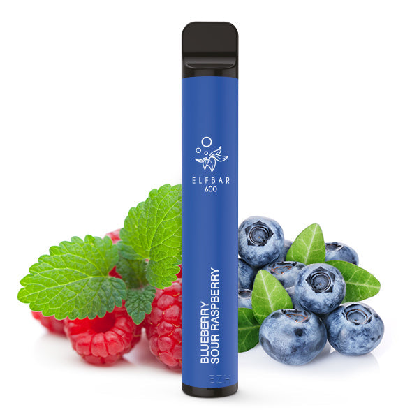 ELFBAR 600-Blueberry-Sour-Rasberry 2%