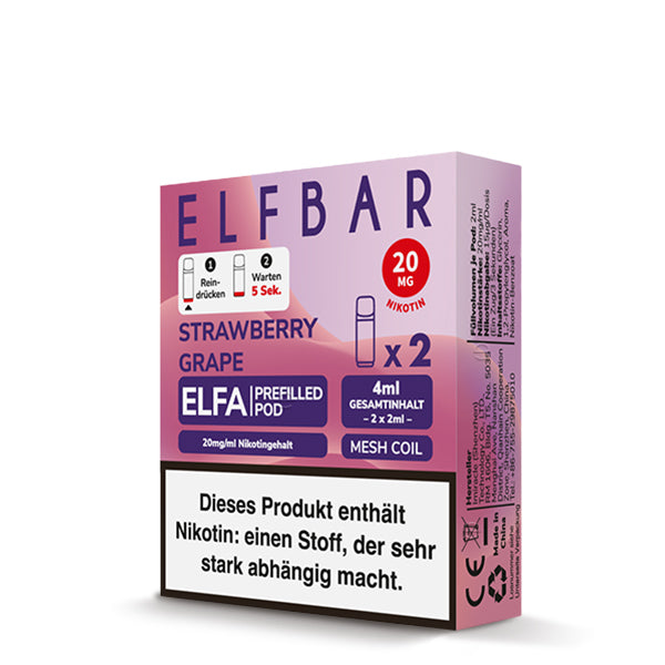 ELFA Pod | Strawberry Grape 20mg