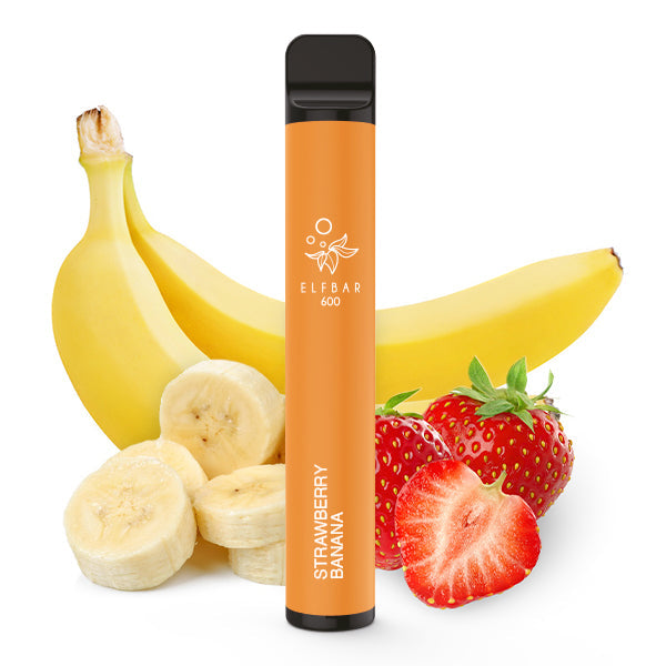 ELFBAR 600-Strawberry Banana 2%