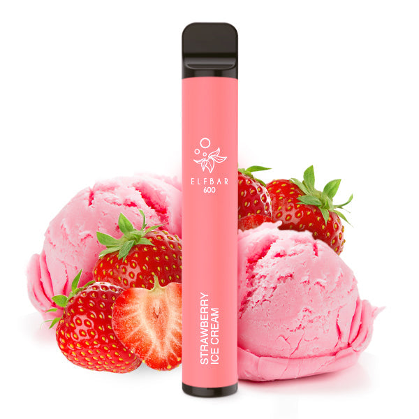 ELFBAR 600-Strawberry Ice Cream 2%