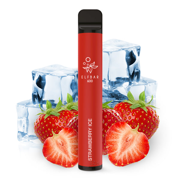 ELFBAR 600-Strawberry Ice 2%